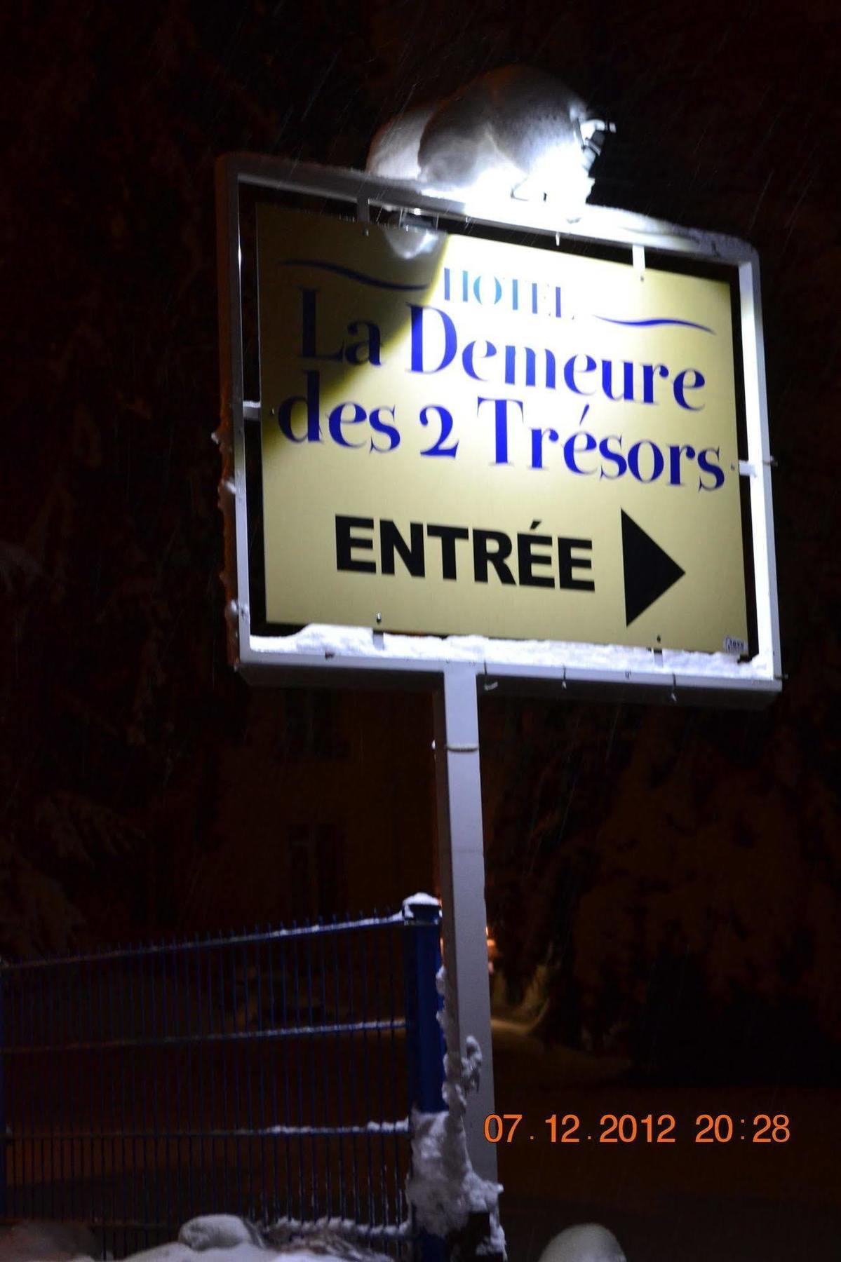 La Demeure Des 2 Tresors Hotel La Bresse Exterior photo